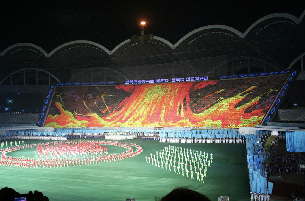 "We have nuclear weapons," ceremony in North Korea.